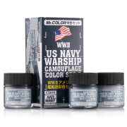 CS-644 WWII US Navy Warship Camouflage Color Set 2