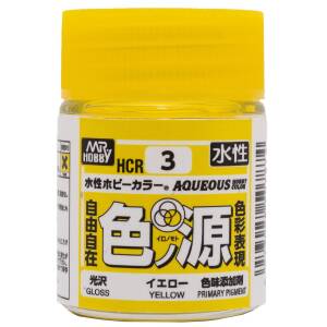 HCR-3 Aqueous Primary Color Yellow (18ml)