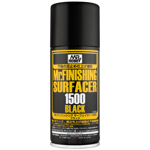 B-526 Mr.Finishing Surfacer 1500 Black