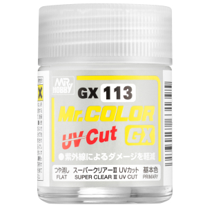 GX-113 Super Clear III UV Cut Flat (18 ml)